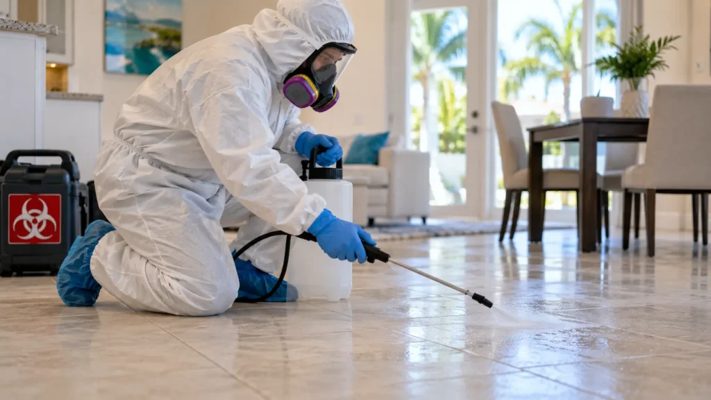 Blood Clean Up in Miami, FL: When a Spill Is Too Risky to Handle Yourself